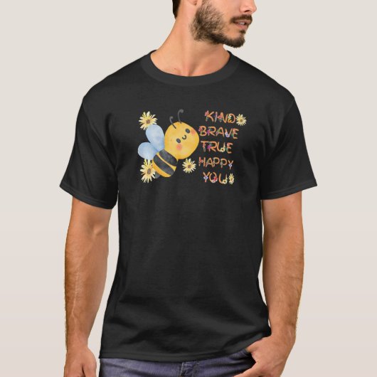 Wees blij als je leraar bent t-shirt (Voorkant)