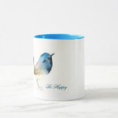 Wees blij - Bluebird of Happiness Mok (Midden)