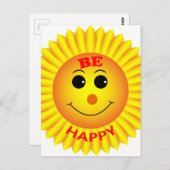 Wees blij briefkaart (Voorkant / Achterkant)