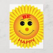 Wees blij briefkaart (Voorkant)