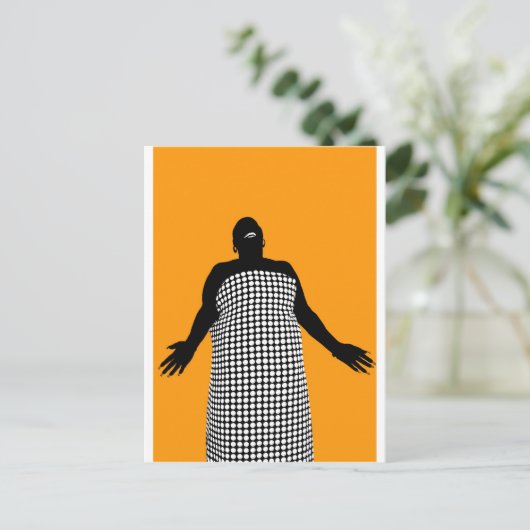 Wees blij briefkaart (Staand voorkant)