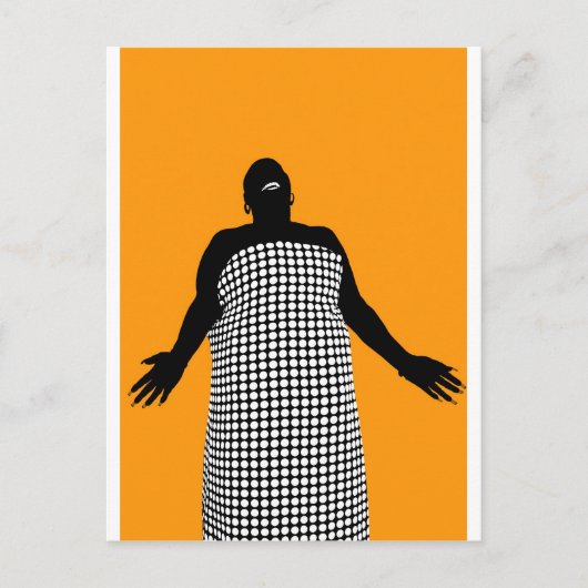 Wees blij briefkaart (Voorkant)