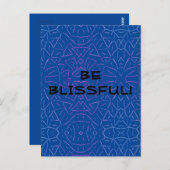 Wees blij! briefkaart (Voorkant / Achterkant)