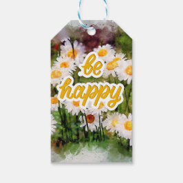 Wees blij cadeaulabel