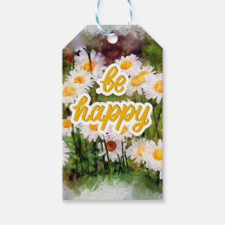 Wees blij cadeaulabel