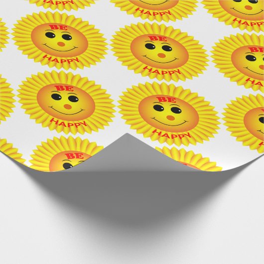 Wees blij cadeaupapier (Hoek)