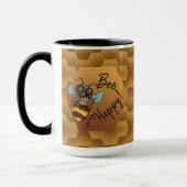 Wees blij! Cute Honey Bee Mok (Links)