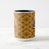 Wees blij! Cute Honey Bee Mok (Midden)