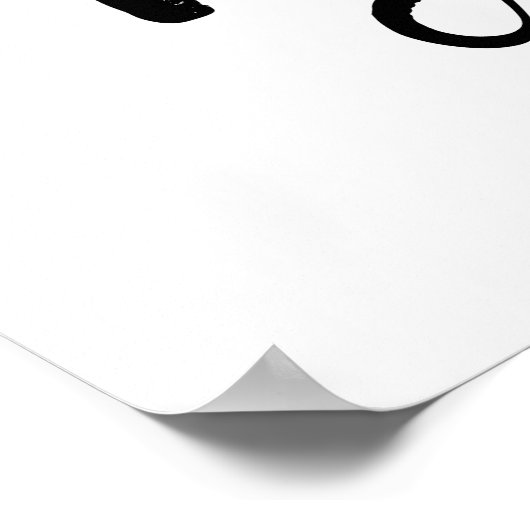 Wees blij dat het mensen gek Poster drijft (Hoek)