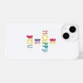 Wees blij dat je bent Case-Mate iPhone case (Achterkant (horizontaal))