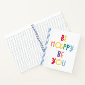 Wees blij dat je bent notitieboek (Binnen)