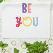 Wees blij dat je bent theedoek (Gevouwen)