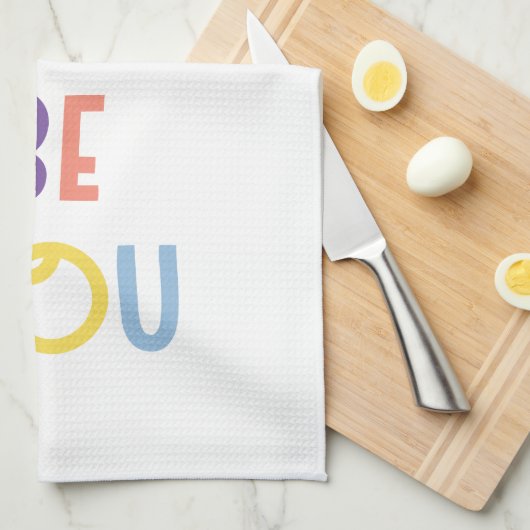 Wees blij dat je bent theedoek (Quarter Fold)