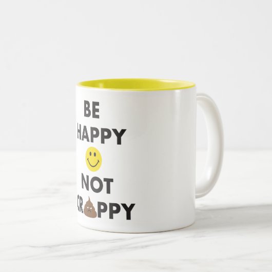 Wees blij dat je geen trappe Mok hebt (Voorkant rechts)