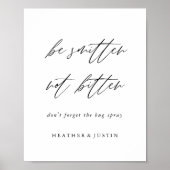 Wees blij dat je niet met een gebeitelde stekelsta poster (Voorkant)