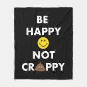 Wees blij dat u geen verkapte griekbank hebt fleece deken (Voorkant)