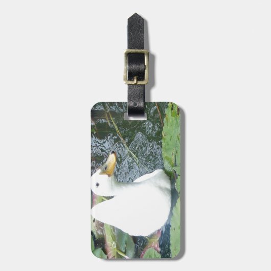 Wees blij Duck Bagagelabel (Voorkant verticaal)