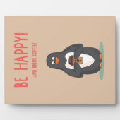 Wees blij en Drink koffie Fotoplaat (Voorkant)