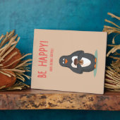 Wees blij en Drink koffie Fotoplaat (Zijkant)