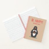 Wees blij en Drink koffie Notitieboek (Binnen)