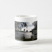 Wees blij en gezond koffiemok (Center)