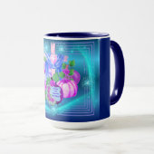 Wees blij en wees dankbaar voor de dagelijkse Mok (Voorkant rechts)