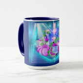 Wees blij en wees dankbaar voor de dagelijkse Mok (Voorkant links)