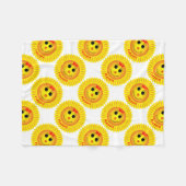 Wees blij fleece deken (Voorkant (Horizontaal))