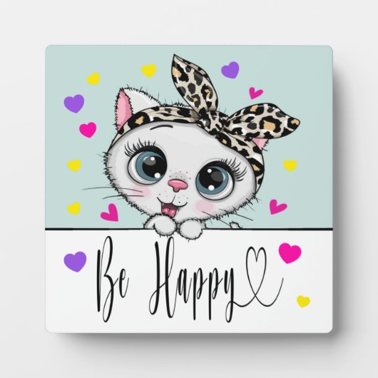 Wees blij fotoplaat (Voorkant)