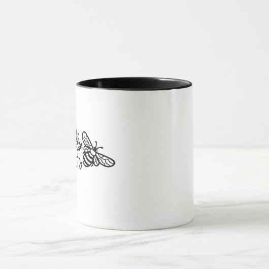 Wees blij, grappige citaten Gezegden Slogan Coffee Mok (Midden)