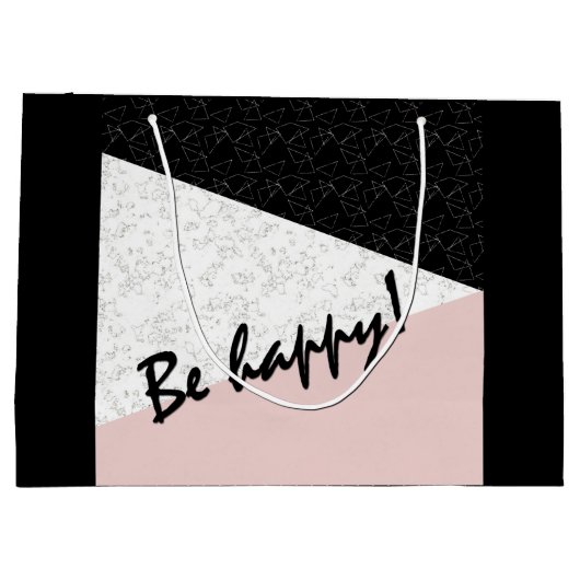 Wees blij! groot cadeauzakje (Achterkant)