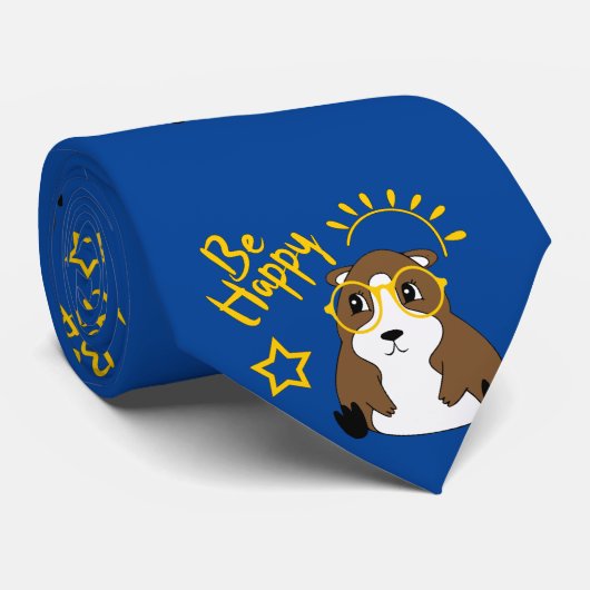 Wees blij Hamster Stropdas (Opgerold)