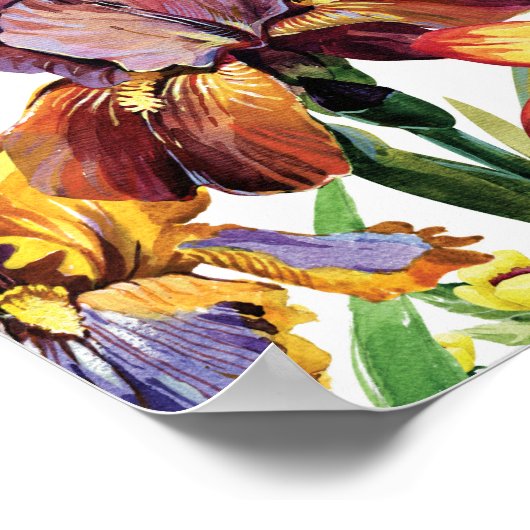 Wees blij in Hope, patiënt in dossier, trouw Poster (Hoek)