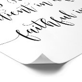 Wees blij in Hope Patient, Romans 12:12 Poster (Hoek)