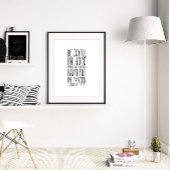Wees blij in Hope Patient, Romans 12:12 Poster