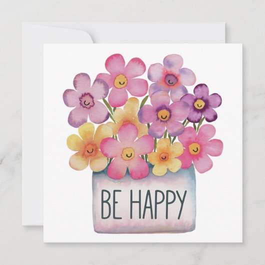 Wees blij kaart (Voorkant)