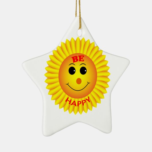 Wees blij keramisch ornament (Rechts)