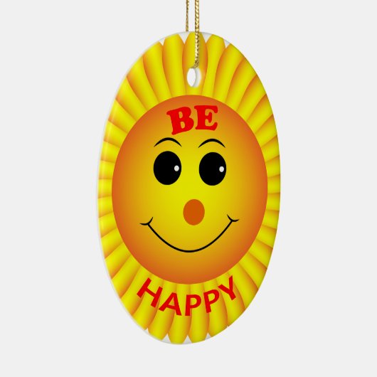 Wees blij keramisch ornament (Rechts)