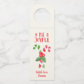 Wees blij | Kerstmis op snoepsuikerriet van de Wat Flessenhanger (Voorkant)