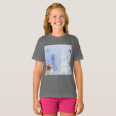 wees blij " kinder op shirt " (Voorkant volledig)