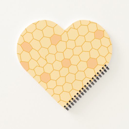 Wees blij |  Kleuren Honingbij Notitieboek (Achterkant)