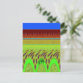 Wees blij Kleurrijke Polka Dot Motief Gift Briefkaart (Staand voorkant)