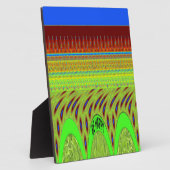 Wees blij Kleurrijke Polka Dot Motief Gift Fotoplaat (Zijkant)