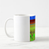 Wees blij Kleurrijke Polka Dot Motief Gift Koffiemok (Links)