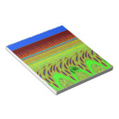 Wees blij Kleurrijke Polka Dot Motief Gift Notitieblok (Schuin)