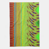 Wees blij Kleurrijke Polka Dot Motief Gift Theedoek (Verticaal)