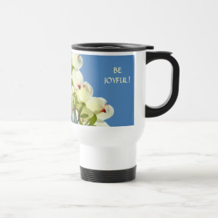 WEES BLIJ! Koffiekop Mok Cadeaus Kantoor DOGWOOD