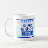 Wees blij koffiemok (Links)