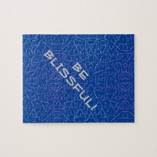 Wees blij! legpuzzel (Horizontaal)