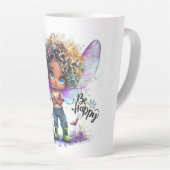 Wees blij Lil Fairy Latte Mok (Rechterhoek)